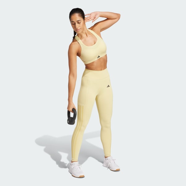 Gul Optime 3-Stripes Full-Length Tights