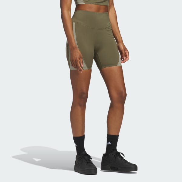 Verde Shorts Biker adidas Basketball