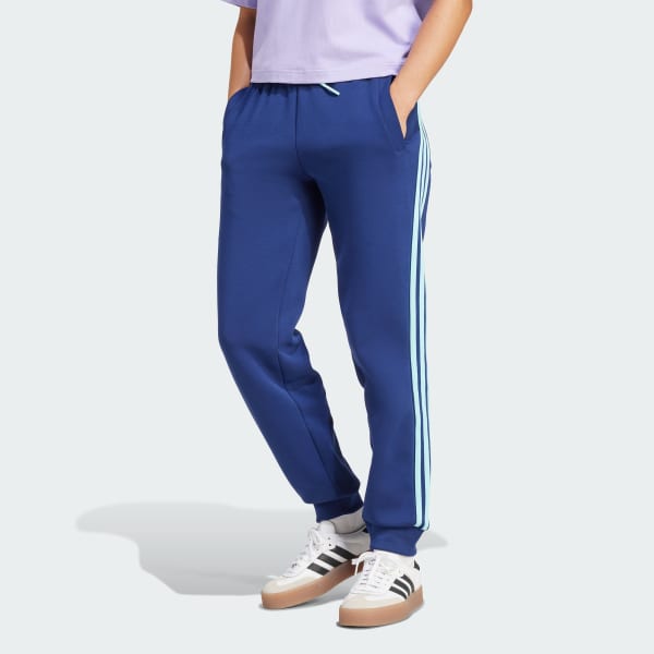 Blue adidas pants womens clearance