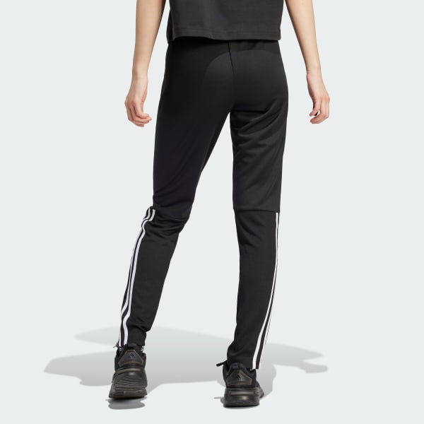 Preto Calça Afunilada Sereno AEROREADY Cut Três Listras Slim