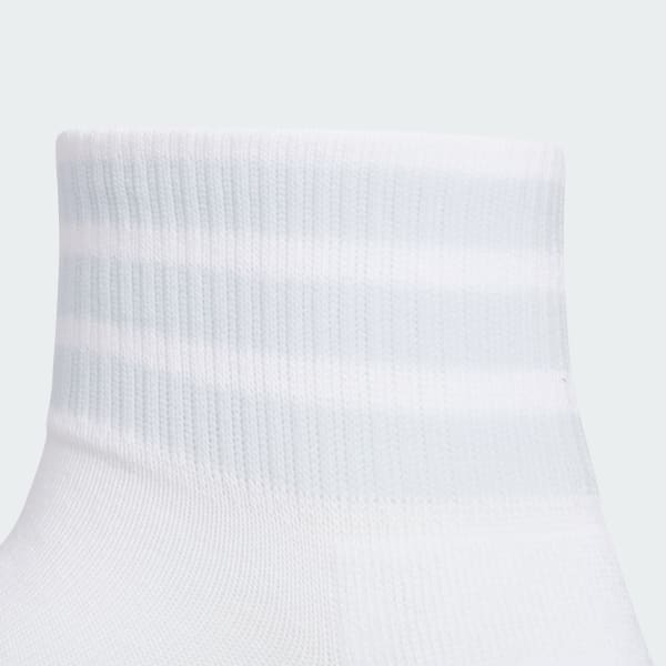 สีขาว ถุงเท้าหุ้มข้อ 3-STRIPES