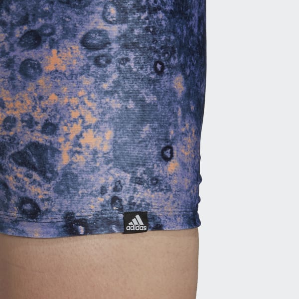 Roxo Boxers de Natação Reversíveis Melting Salt L4722
