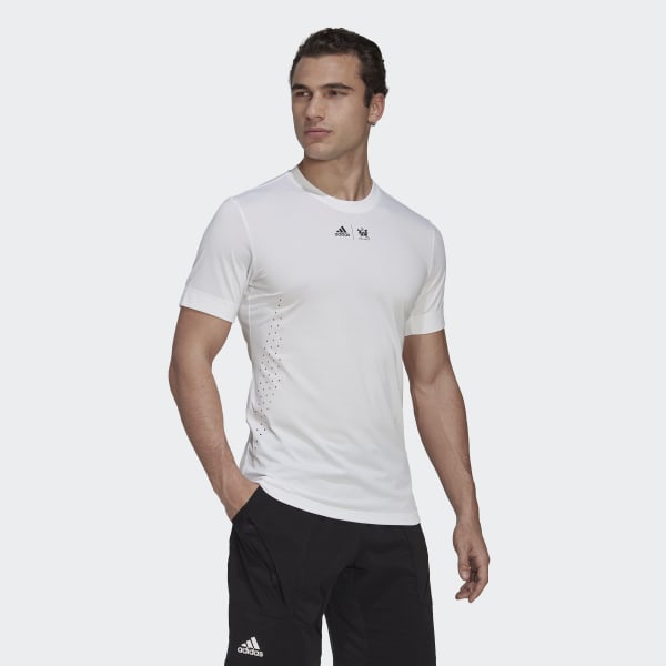 White Tennis New York Graphic T-Shirt VS414