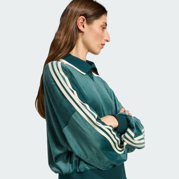 adidas Originals X Liberty London Debossed Velvet Sweatshirt