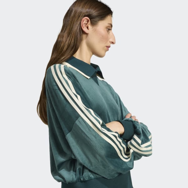 adidas Originals X Liberty London Debossed Velvet Sweatshirt