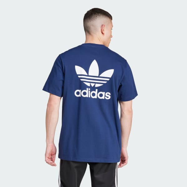 adidas Adicolor Classics Back+Front Trefoil Boxy Tee - White