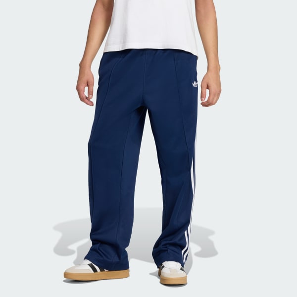 adidas BAGGY TRACK PANTS - Blue | Free Shipping with adiClub