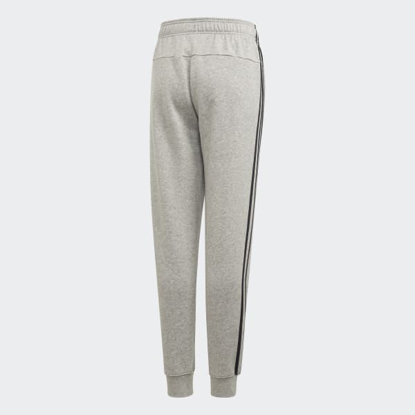 adidas 3 stripe joggers womens grey