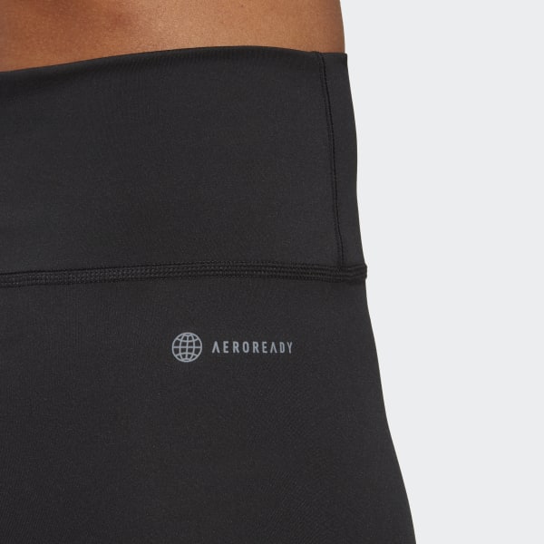 cerná Legíny Training Essentials High-Waisted 7/8 DK359