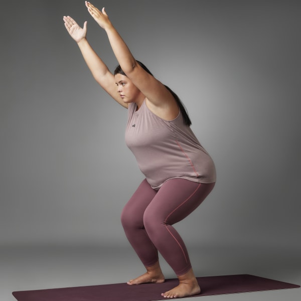 fialová Tielko Authentic Balance Yoga (plus size) DRN76