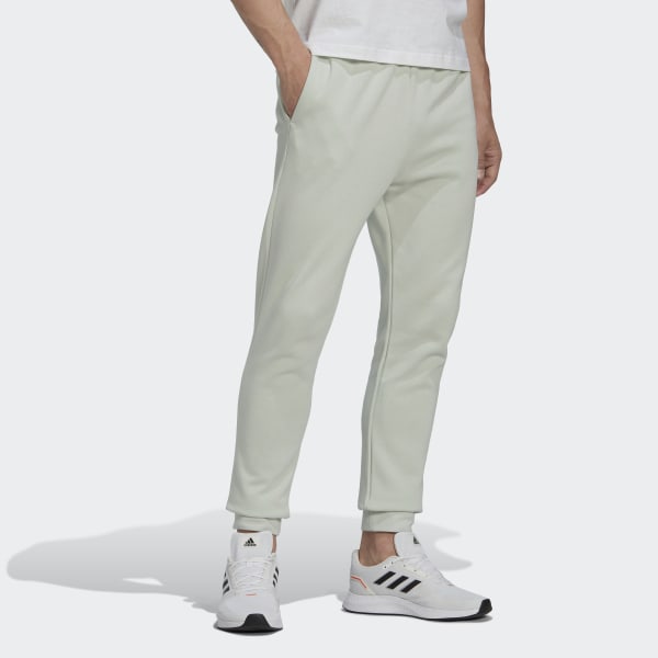 zelená Kalhoty Essentials Fleece Regular Tapered O7865