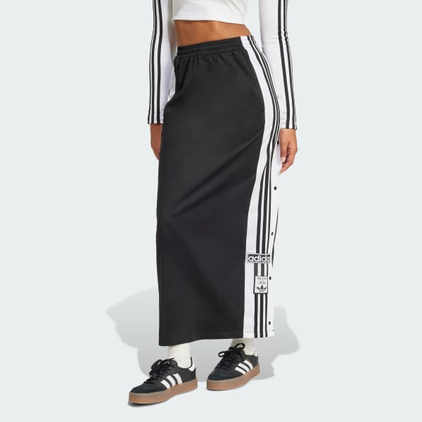 cerná Sukně Adicolor Adibreak Maxi