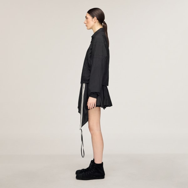 Siyah Y-3 BALON SKORT