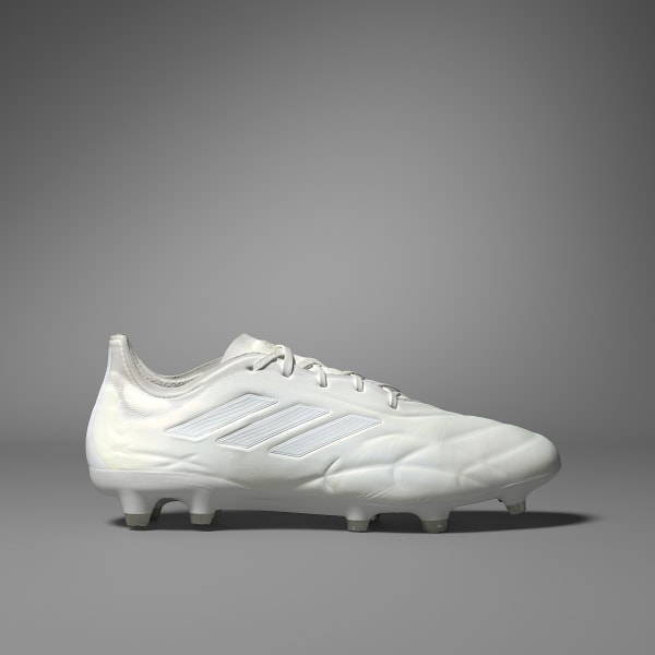 White Copa Pure.1 Firm Ground Soccer Cleats