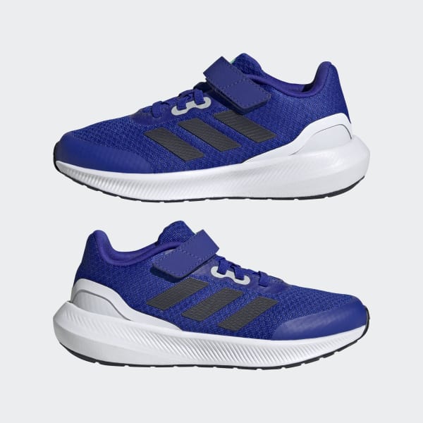 adidas RunFalcon 3.0 Elastic Lace Top Strap Shoes - Blue | Kids' Lifestyle  | adidas US