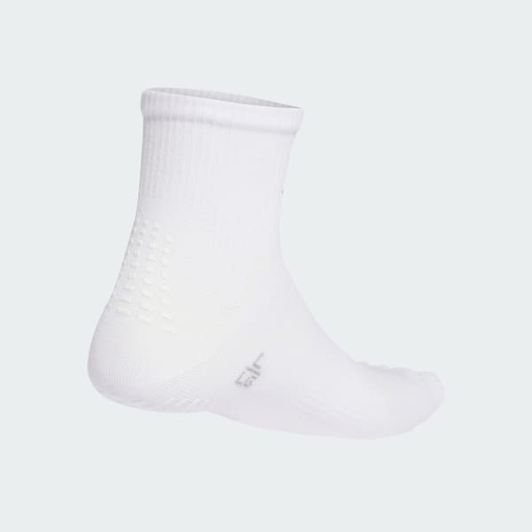 ホワイト サッカー 5本指 グリップソックス 1足組