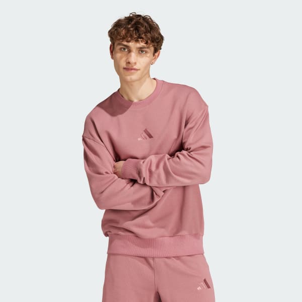 Blusa Moletom Crew Moletinho ALL SZN - Bege adidas | adidas