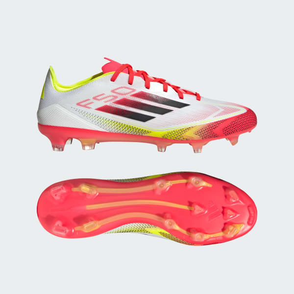 Blanc Chaussure F50 Pro Terrain souple