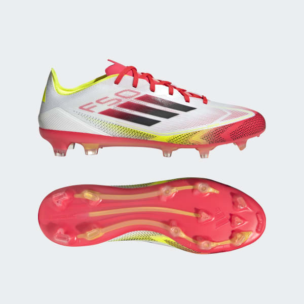 adidas F50 Pro Firm Ground Boots - White | adidas Singapore