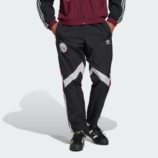 adidas Ajax Amsterdam Originals Track Tracksuit Bottoms Black adidas Ireland