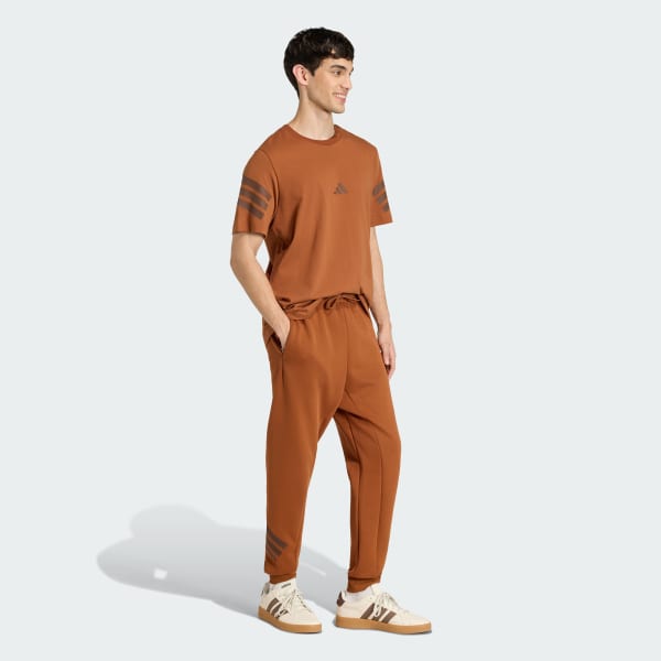 Brown Future Icons 3-Stripes Pants