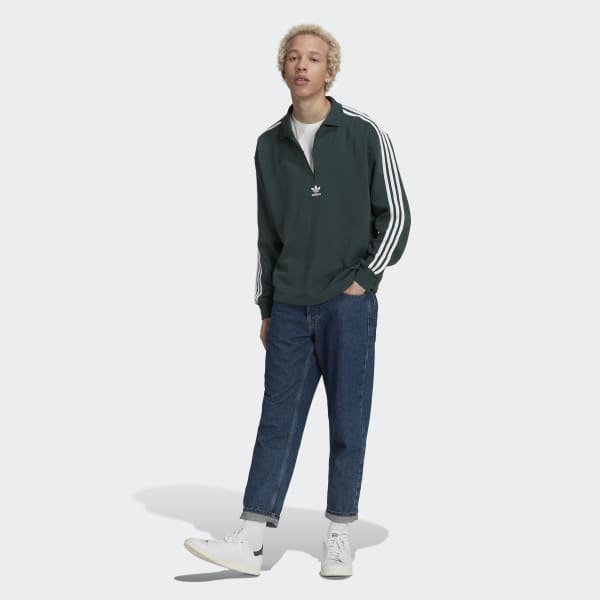 Green 아디컬러 3S 긴팔 폴로 셔츠 KO025