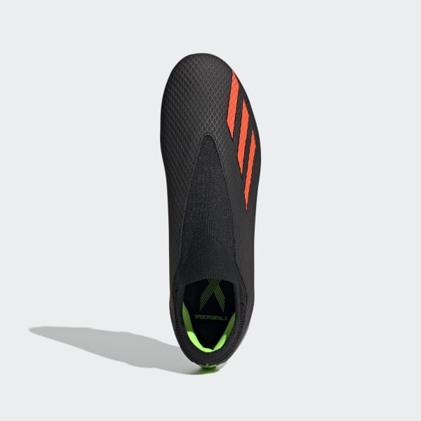 Sort X Speedportal.3 Laceless Firm Ground støvler