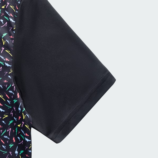 Black Boys Placement Graphic T-Shirt