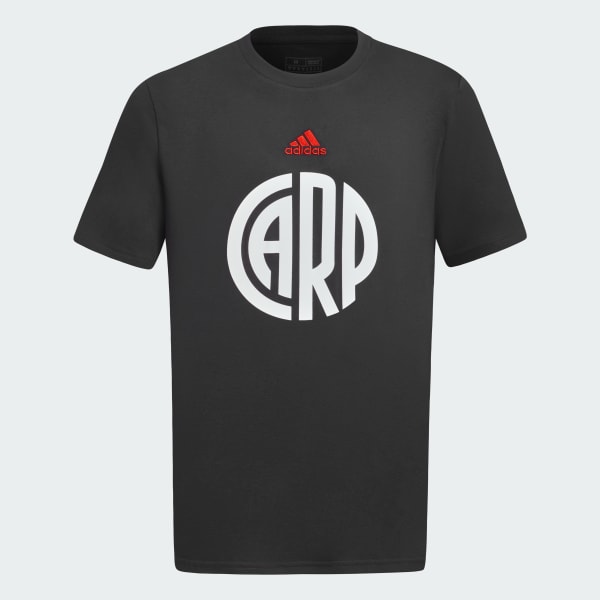 Gris Remera River Plate Estampada