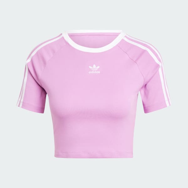 Purple 3-Stripes Baby T-Shirt