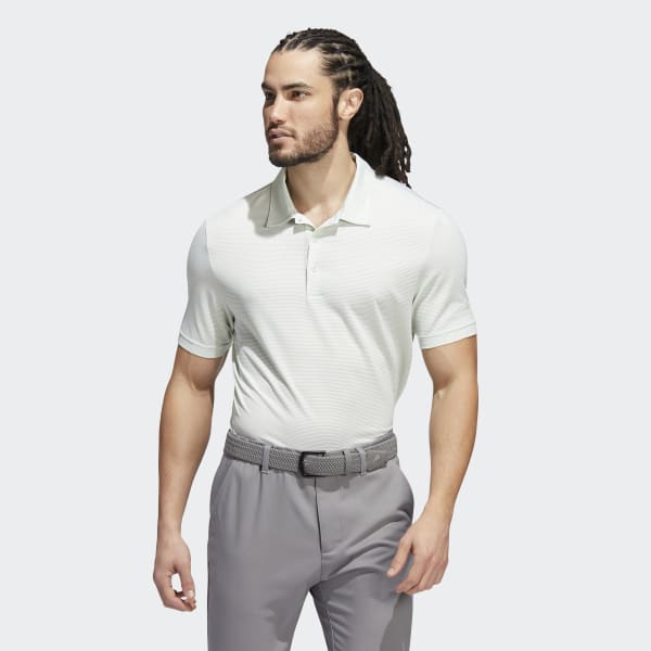 Green Ottoman Stripe Polo Shirt K6766
