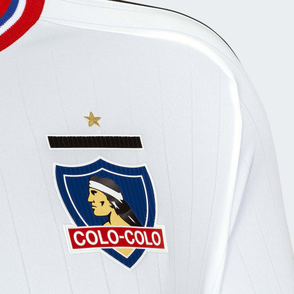 Blanco Camiseta Uniforme Local Colo-Colo 23
