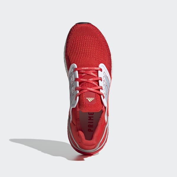 adidas full red shoes