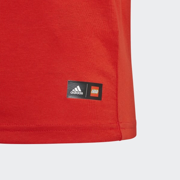 Rot adidas x Classic LEGO T-Shirt JEW05