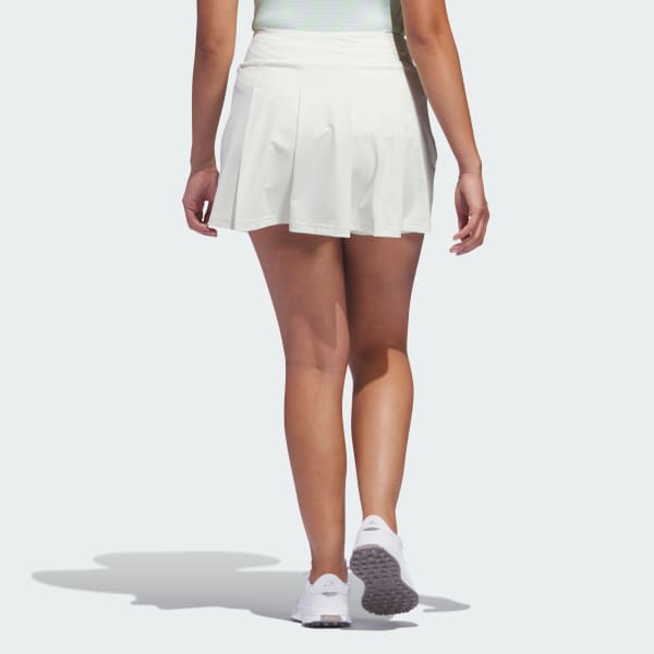 adidas Ultimate365 Tour Pleated Skort - Beige | Free Shipping with ...