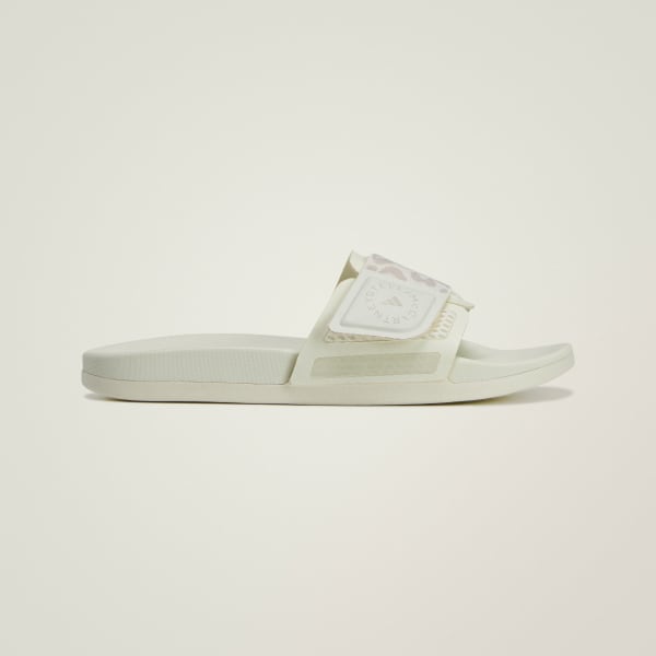 Beige adidas by Stella McCartney slide shoes
