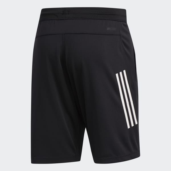 Black 3-Stripes 9-Inch Shorts HAD73