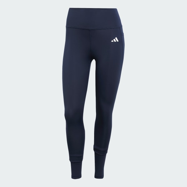 adidas Optime Essentials Stash Pocket Full Length Leggings Blue Free Shipping with adiClub adidas US