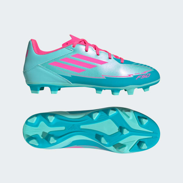 adidas F50 Club Messi Firm/Multi-Ground Boots Turquoise adidas