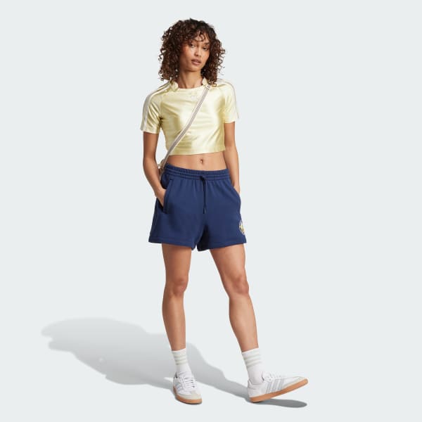 Yellow Adicolor Teamgeist Baby Tee