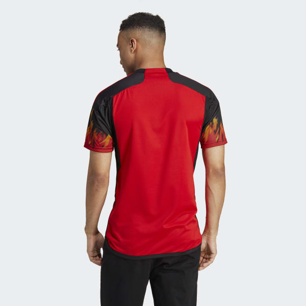 Maglia adidas cheap rossa uomo