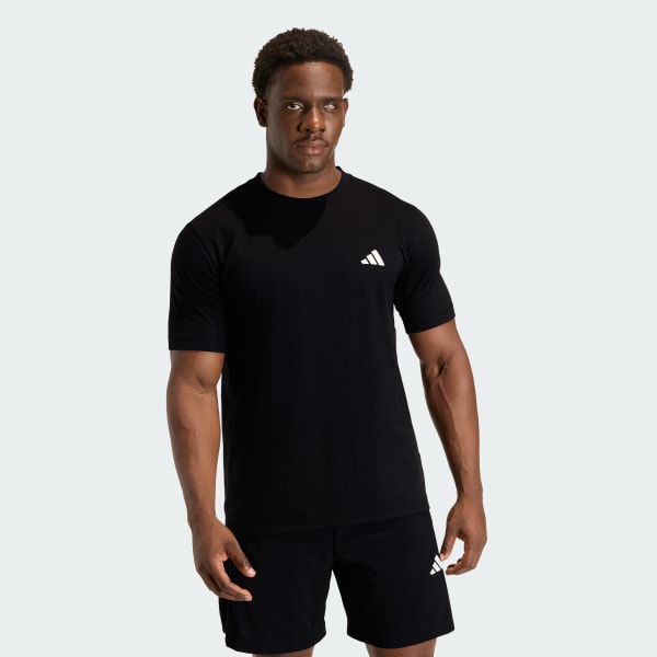Svart WORKOUT ESSENTIALS FEELREADY T-SKJORTE