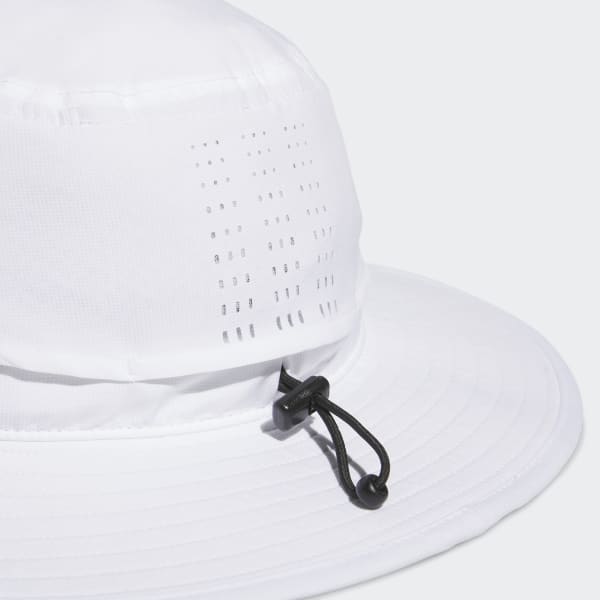 blanc Chapeau de golf à large bord Crestable