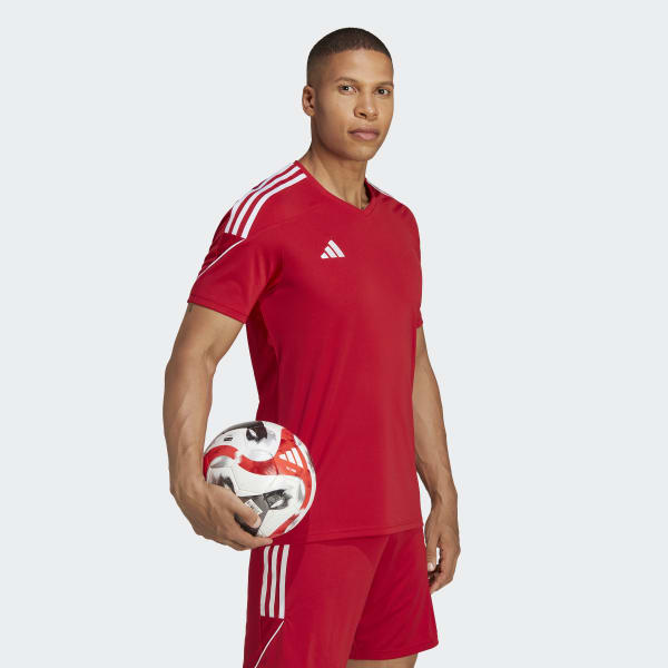 adidas Tiro 23 League Jersey - Red, Men's Soccer