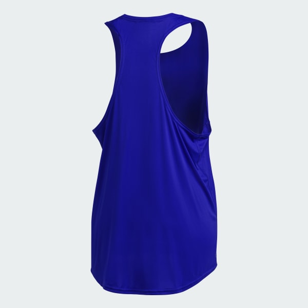 Blue 서울마라톤 러닝 싱글렛 M