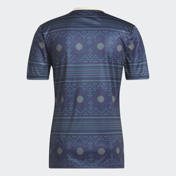 adidas Men's Soccer Jamaica Tiro 23 Pre-Match Jersey - Blue