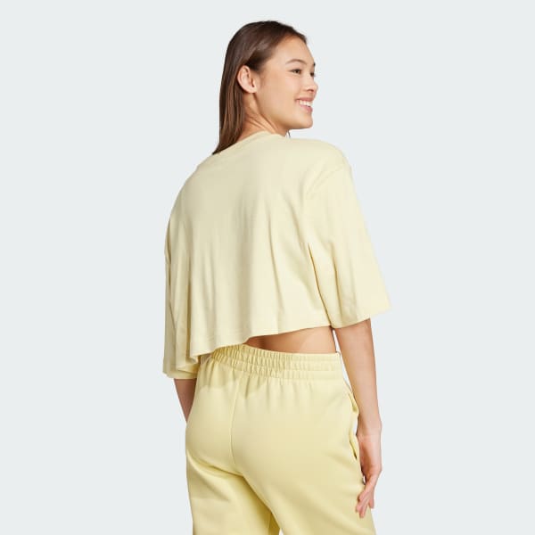 Yellow Future Icons 3 Bar Logo Tee