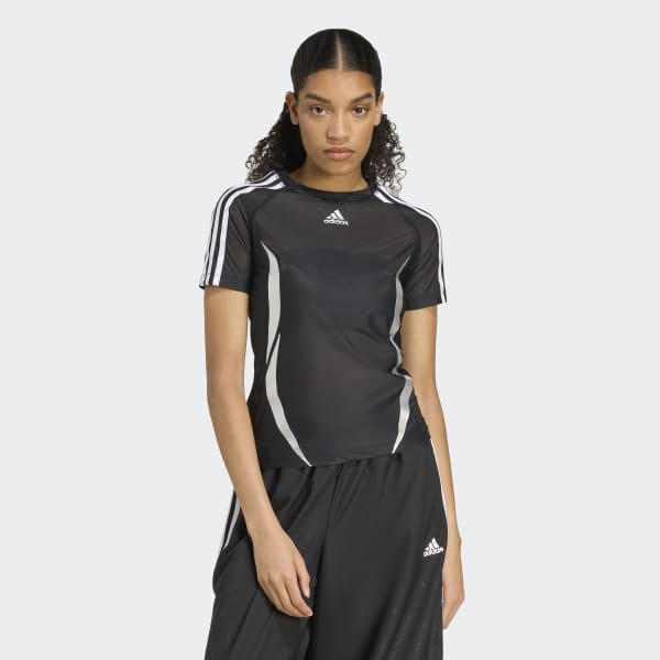 adidas Adilenium Season 4 Teamgeist Tight Sheer Tee - Black