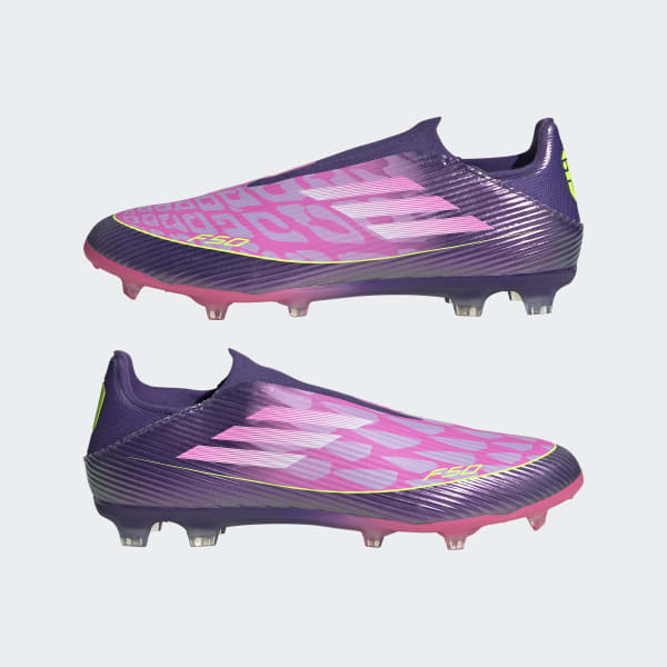 adidas F50 LEAGUE Laceless Firm Ground Football Boots - Purple