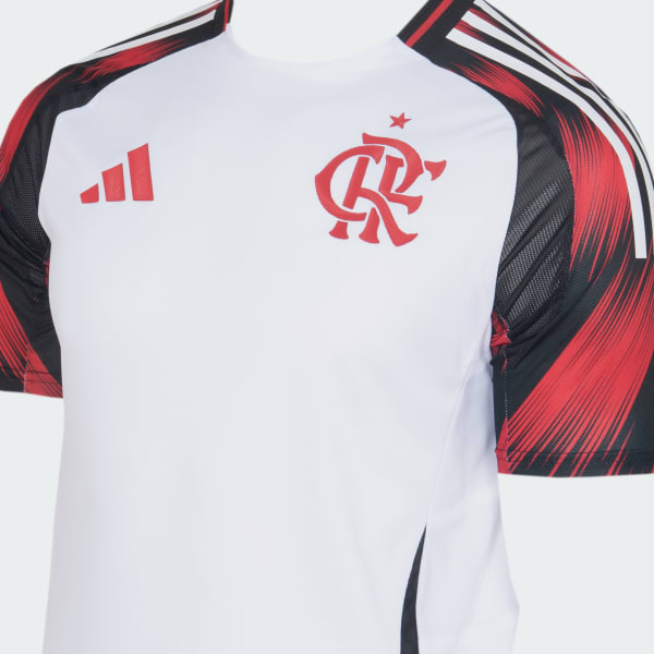 Branco Camisa II CR Flamengo 25 Authentic